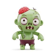 funny cartoon zombie