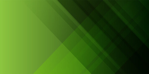 Obraz premium banner background. full color, green gradations and gold lines eps 10