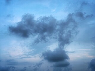 Obraz premium dark clouds in the sky