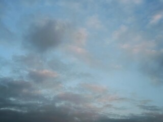 blue sky with clouds