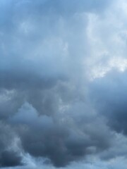 blue sky with clouds