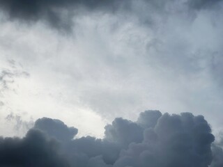 blue sky with clouds