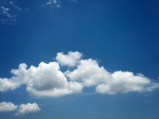 blue sky with clouds