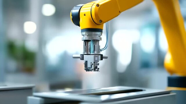 Modular construction specialists assembling prefabricated components with robotic assistance showcasing off site manufacturing precision and sustainable building practices in cont