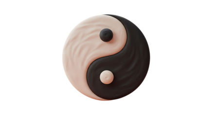 Yin yang symbol represents balance harmony taoism philosophy
