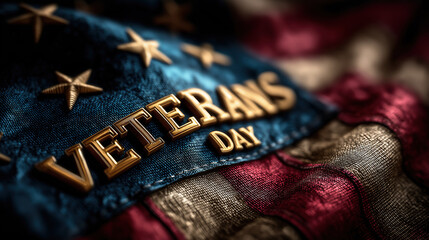 US Flag Background Featuring American Stars Stripes And Colors Celebrating Veterans Day Event