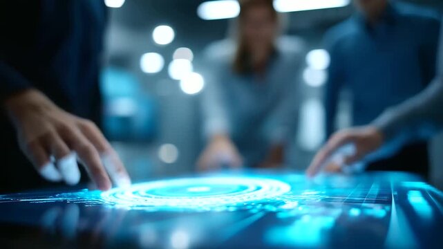 Insurtech team creating risk assessment algorithms using big data analytics platforms with insurance companies examining fraud detection systems and personalized premium