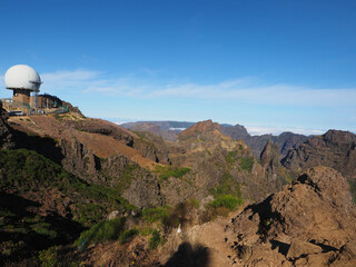 The eastern side of Madeira Island Arieiro peak