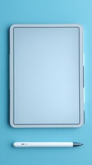 Fototapeta premium blank frame display empty tablet phone billboard screen book technology digital