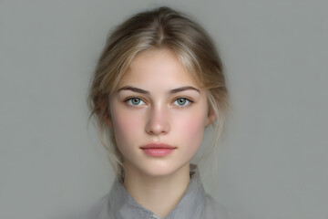 facial recognition software, -year-old girl from hogria needs a passport-style portrait for facegen