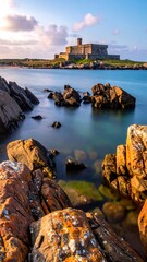 Coastal Castle Sunrise