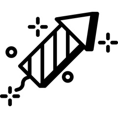 Firework Rocket Icon