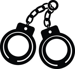 Handcuffs Silhouette