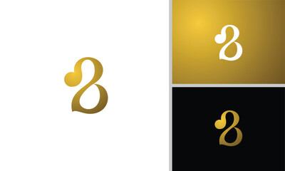 creative, elegant and modern B letter logo design © Super