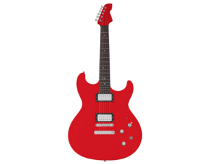 Guitar electric guitar isolated musical instrument music instrument red  