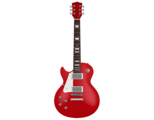 Guitar electric guitar isolated musical instrument music instrument red