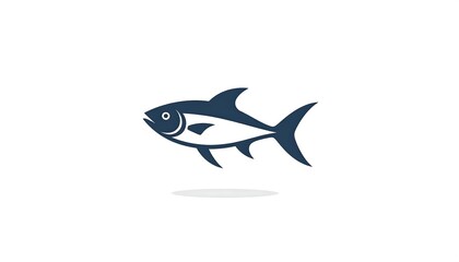 Obraz premium Tuna silhouette graphic