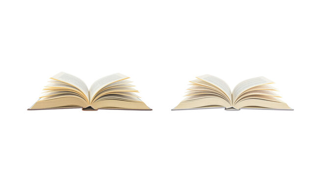 Open book on transparent background png