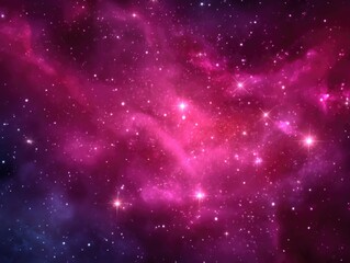 Vibrant Nebula in Space