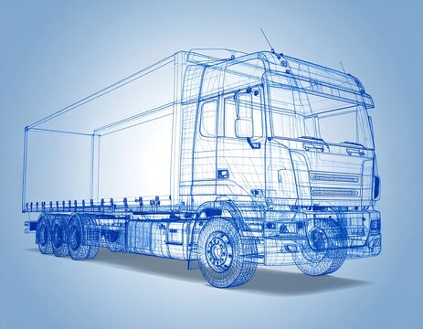 Blueprint truck design
