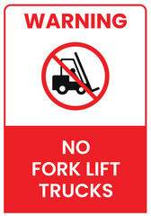 no forklift trucks design vector