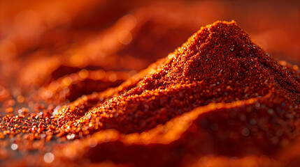 Macro Detail Of Spice Powder
