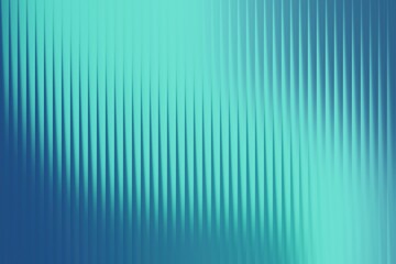 Abstract vertical blue and teal gradient with parallel ribbed lines