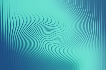 Abstract swirling pattern of blue and teal wavy lines creating a hypnotic and dynamic visual effect with a sense of depth and movement