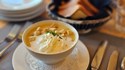potato cream soup