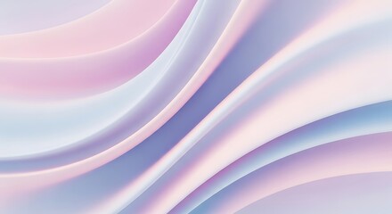 Soft Pastel Fabric Drape.