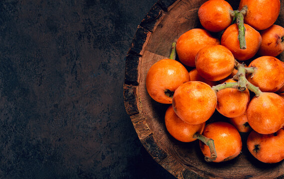 fresh fruit medlar,loquat,shesek, lokva, Georgia,