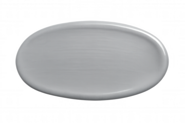 Translucent oval shape offering versatile design potential across graphic applications