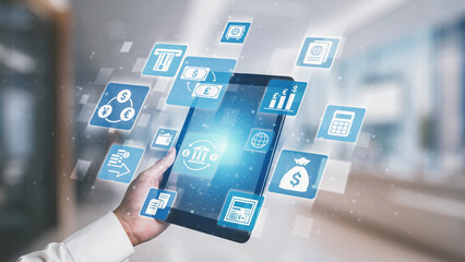 Currency exchange and fintech innovation in global money transfer, digital currency conversion,...