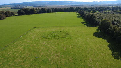 Ballymeanoch Archaeological Site with Henge, Kilmartin Glen, Argyll and Bute, Scotland, UK