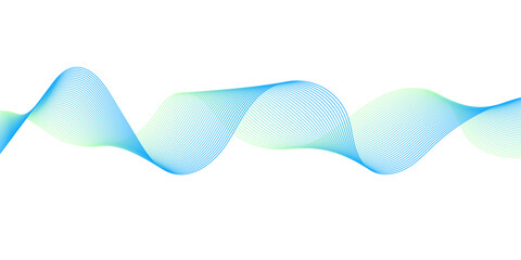Abstract blue background with flowing lines and wave patterns, a vector illustration of a sea of light and motion