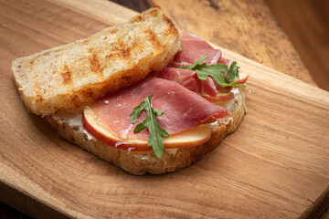 ham and cheese sandwich