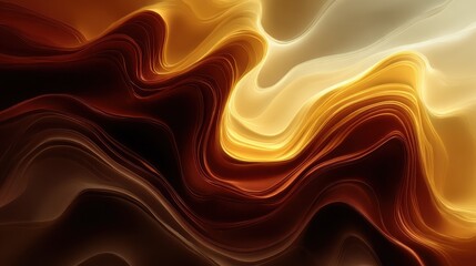 Fototapeta premium best unique and advanced image black brown red burnt orange amber yellow gold white abstract background color gradient ombre blend blur flow fluid created by ai