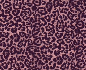 Seamless leopard pattern, animal print.