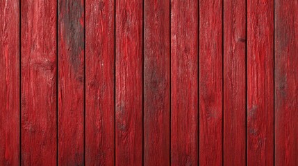textured wood background from red boards the wooden planks are painted red and arranged vertically colorful red bright detailed background