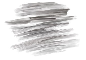 brush strokes on white background