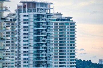 High rise residential apartments