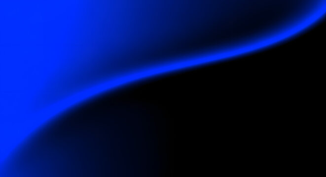 Futuristic neon blue gradient on black, technology background, digital motion graphic, website header, modern presentation template