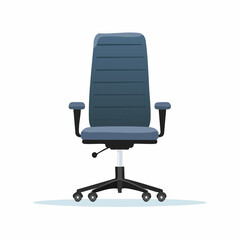 Ergonomischer Bürostuhl in Schwarz mit Rollen