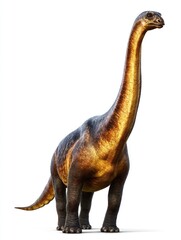 Obraz premium Golden Dinosaur