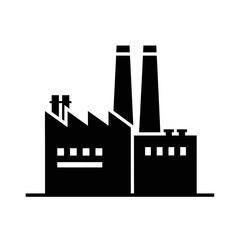 Obraz premium Retro futuristic cityscape silhouette building icons for modern graphic design projects silhouette