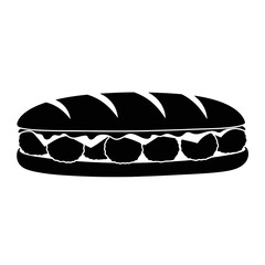 Delicious stacked pancakes with syrup and berries hand drawn sketch style silhouette