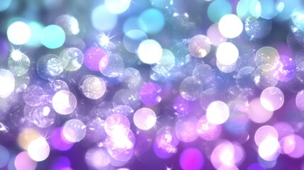 Obraz premium Pastel bokeh lights background abstract dreamy