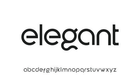 Elegant alphabet letters serif font and number. Classic Lettering Minimal Fashion. Typography fonts regular uppercase, lowercase and numbers. vector illustration

