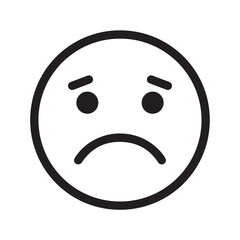 Fototapeta premium face silhouette vector on white background 