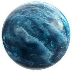 Planet Neptune Isolated on Transparent Background, Outer Space Planet Neptune Clipart, Solar System Neptune Planet Design